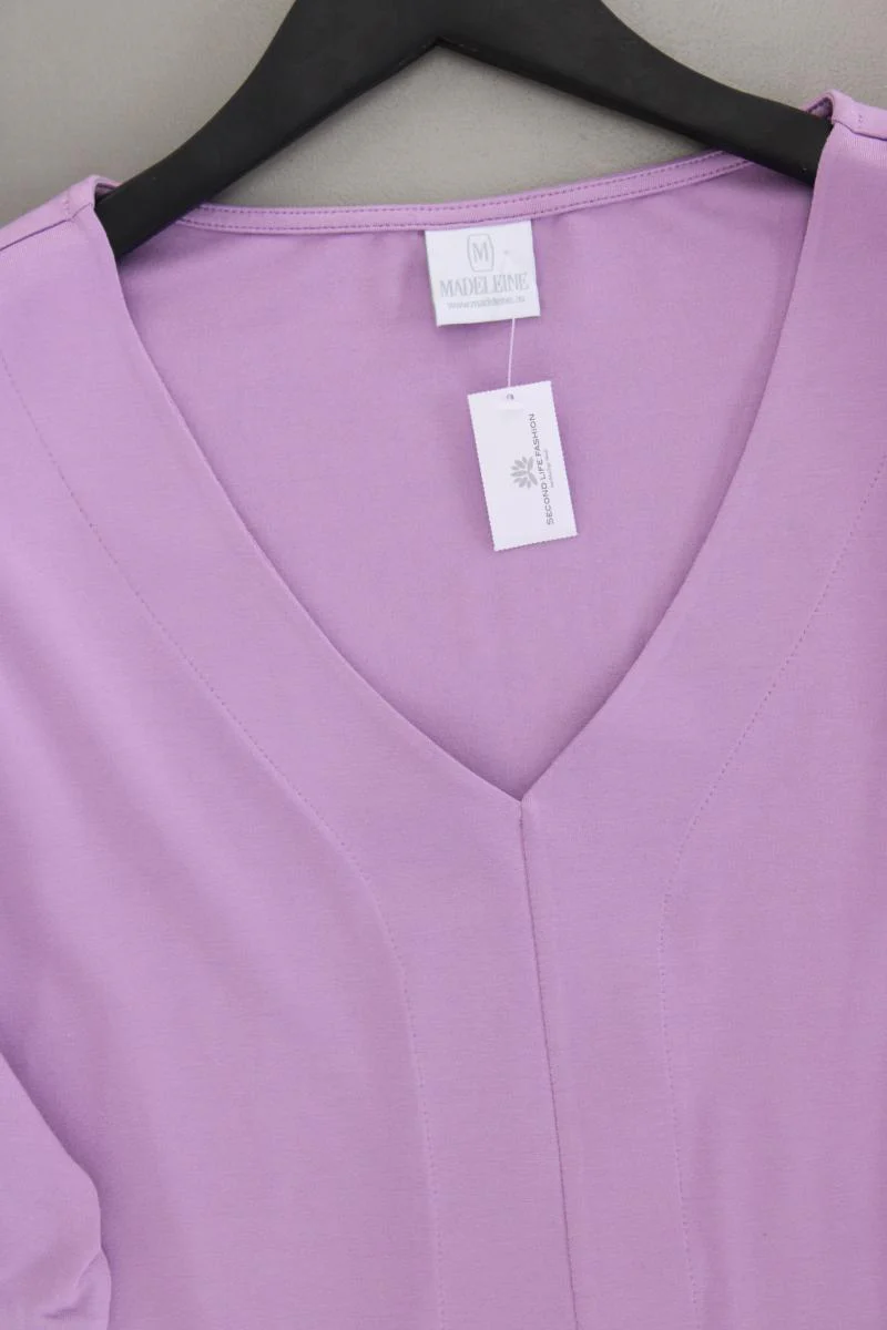 Madeleine Jersey Shirt Gr. 48 Kurzarm lila aus Viskose - Image 2