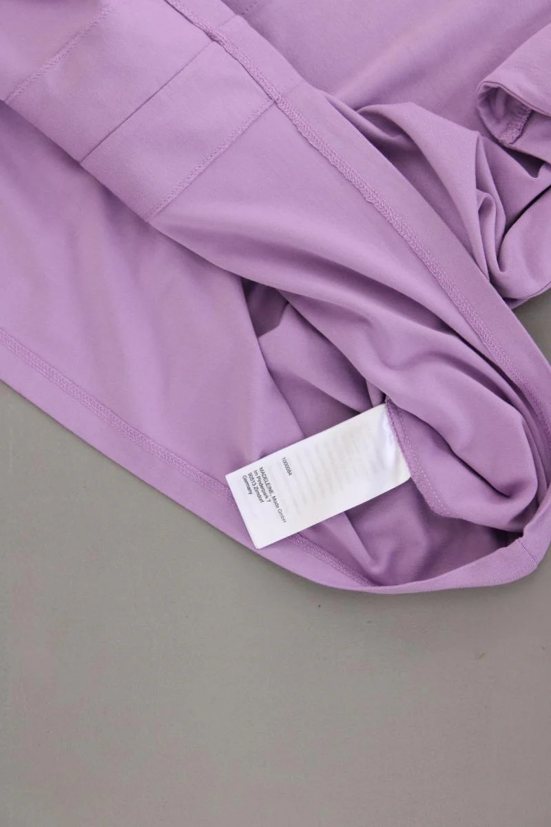 Madeleine Jersey Shirt Gr. 48 Kurzarm lila aus Viskose - Image 3