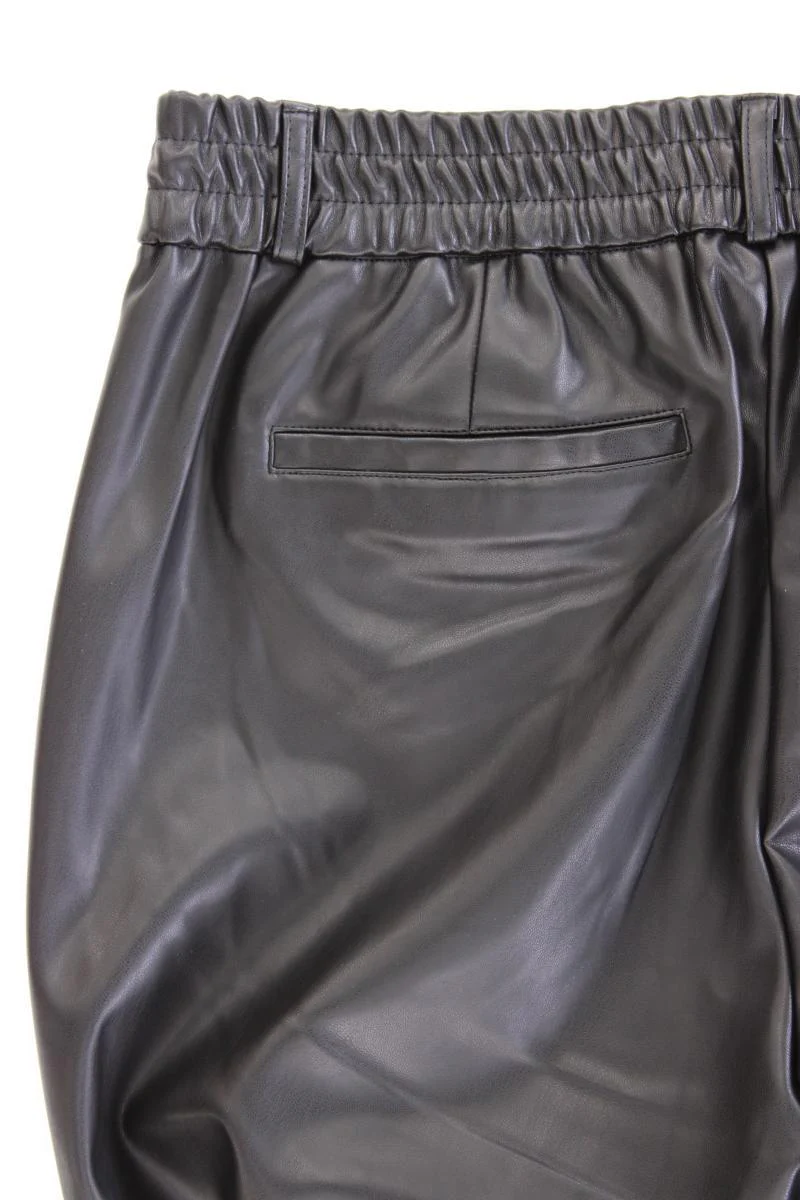 Lascana Kunstlederhose Gr. 44 neu mit Etikett schwarz aus Polyurethan - Image 3