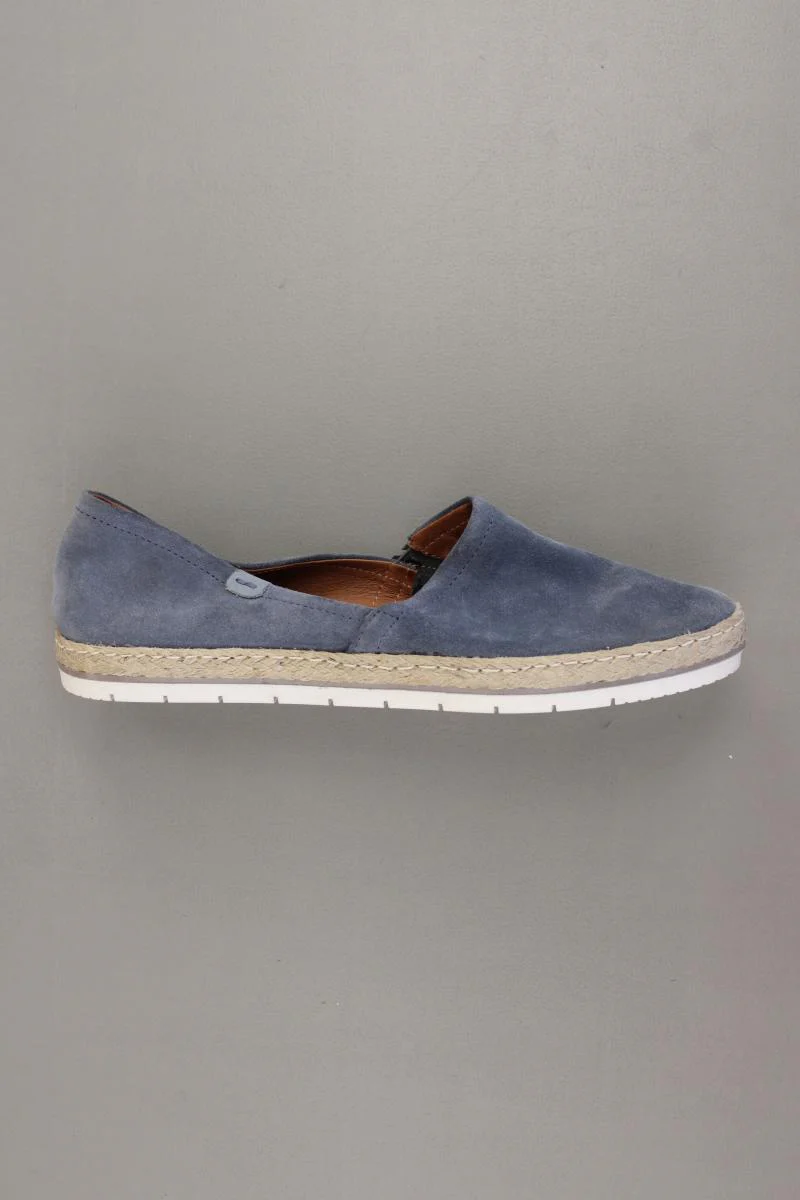 Anna Field Loafers Gr. 41 blau aus Leder