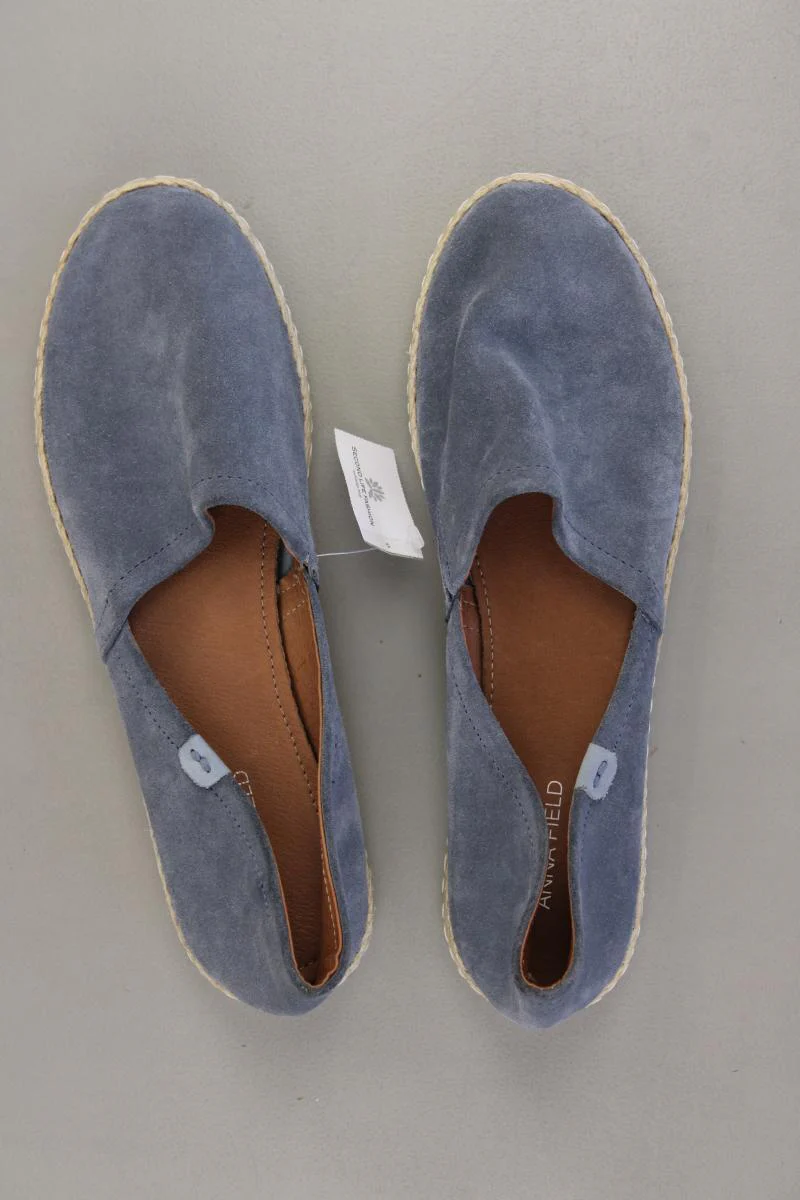 Anna Field Loafers Gr. 41 blau aus Leder - Image 2