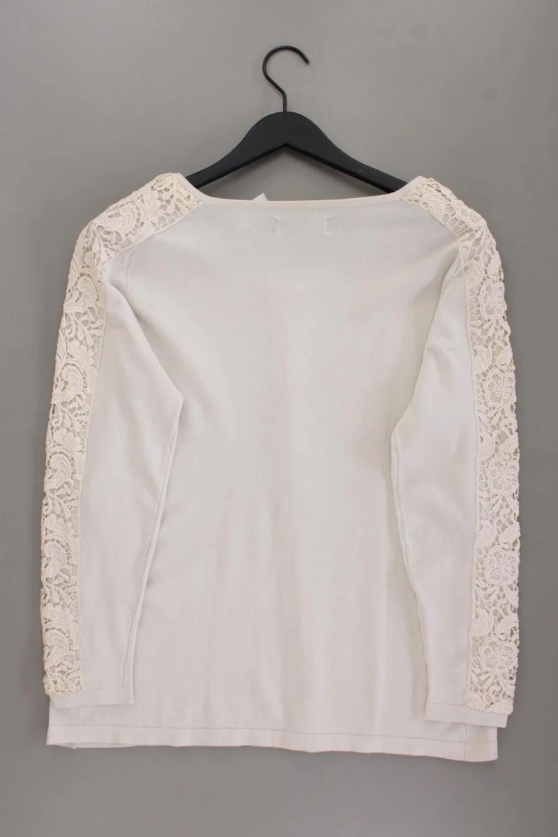 Pfeffinger Strickjacke Gr. 44 Langarm creme aus Viskose - Image 4