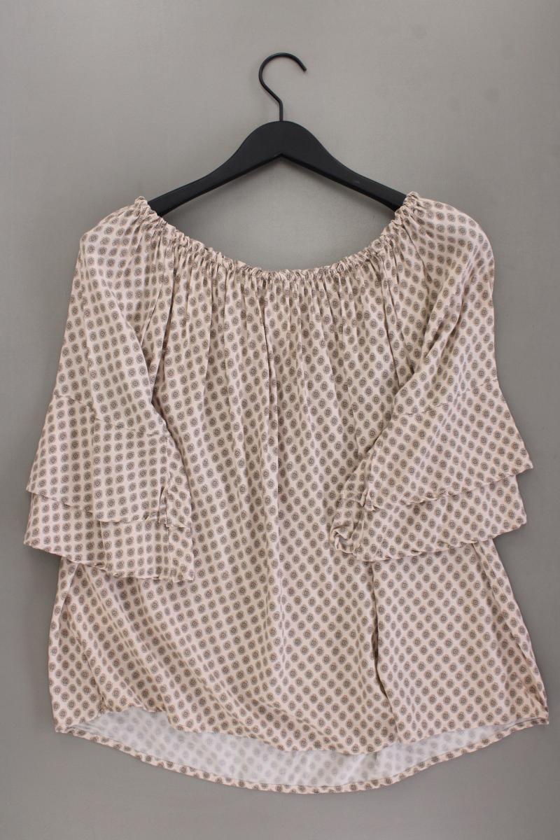 Lascana Classic Bluse Gr. 46 3/4 Ärmel mit Carmen-Ausschnitt creme aus Viskose - Image 4