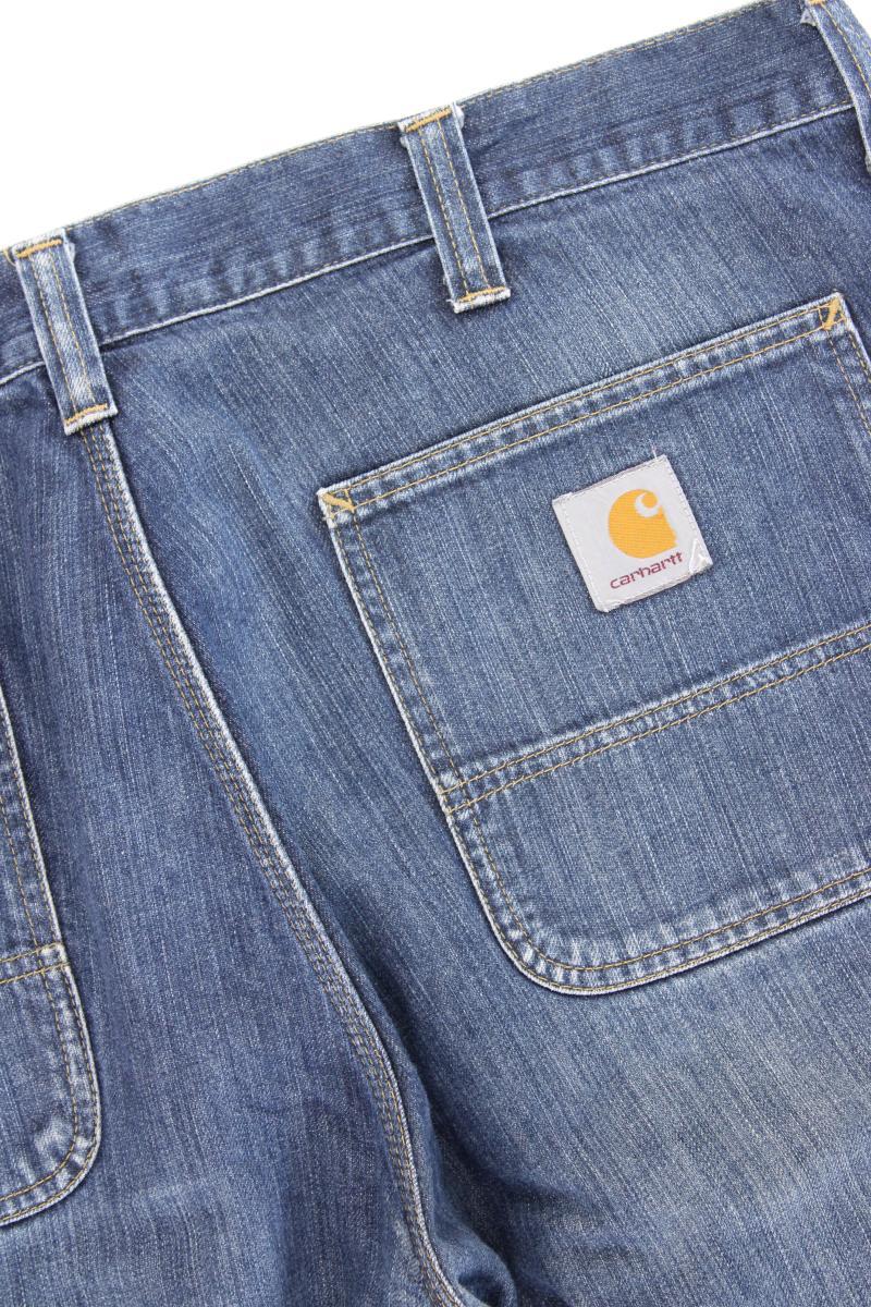 Carhartt Jeansshorts für Herren Gr. W36 blau aus Baumwolle - Image 3