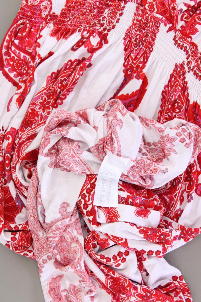 Lascana Maxikleid Gr. 44 mit Paisleymuster Ärmellos rot aus Viskose - Image 3