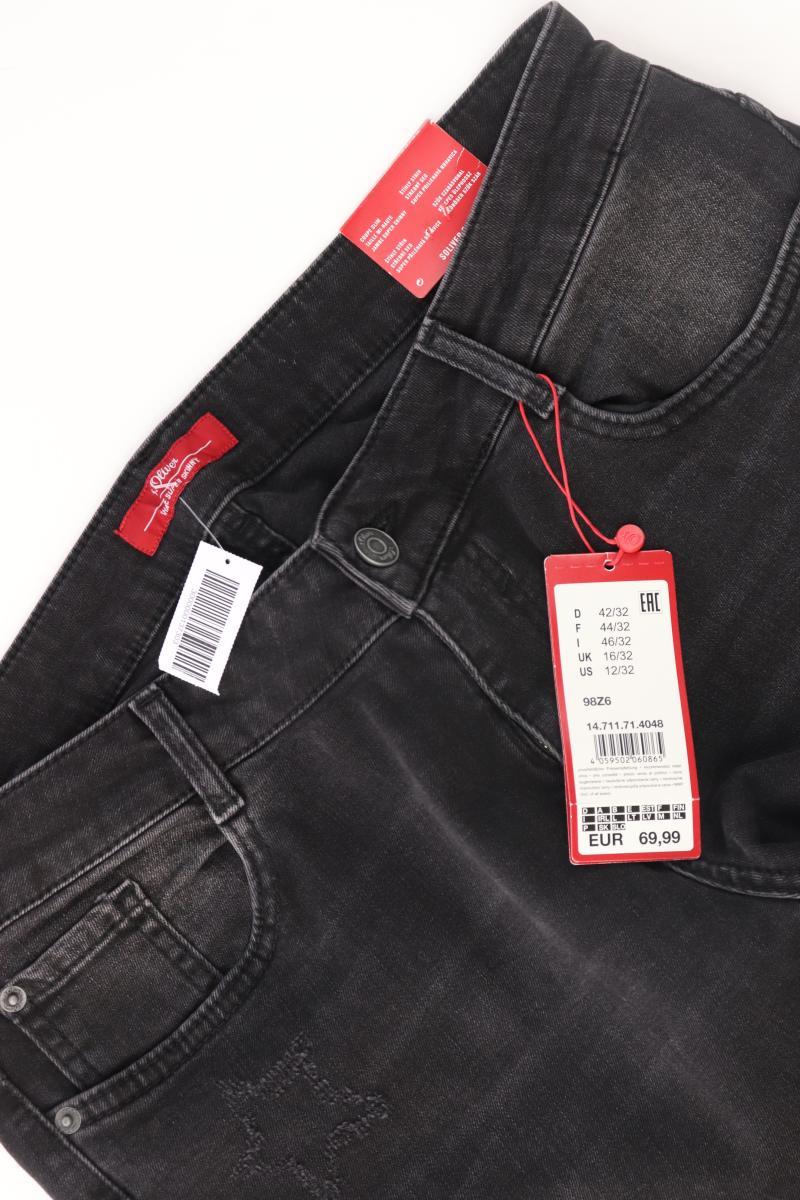 s.Oliver Skinny Jeans Gr. 42/L32 neu mit Etikett Neupreis: 69,99€! schwarz - Image 2