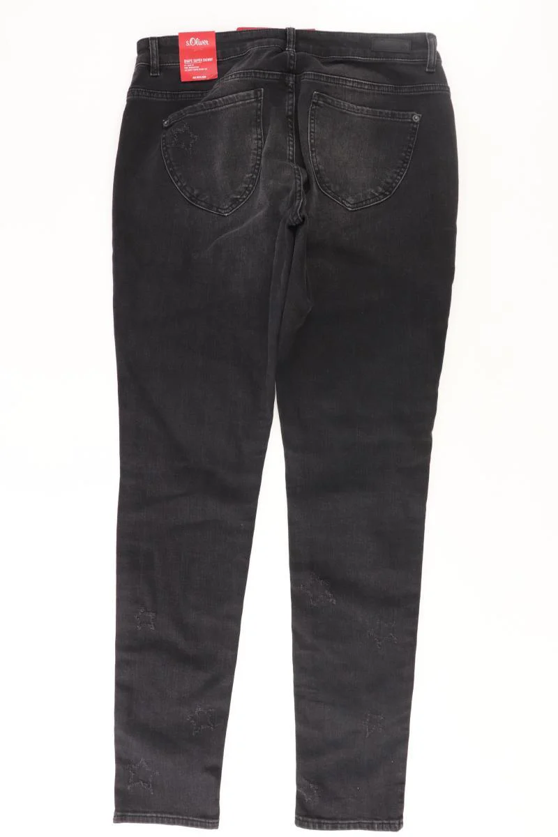 s.Oliver Skinny Jeans Gr. 42/L32 neu mit Etikett Neupreis: 69,99€! schwarz - Image 4