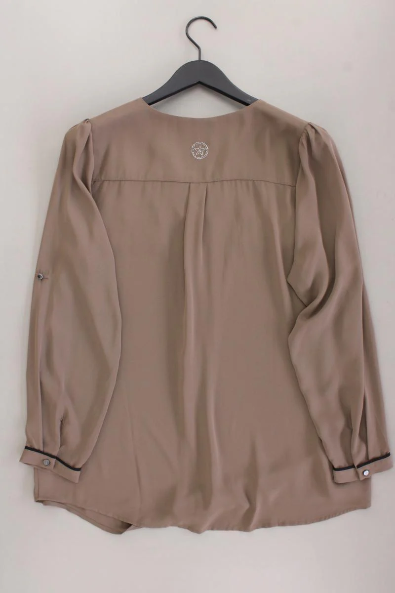 Thom by Thomas Rath Langarmbluse Gr. 44 neuwertig braun aus Polyester - Image 4