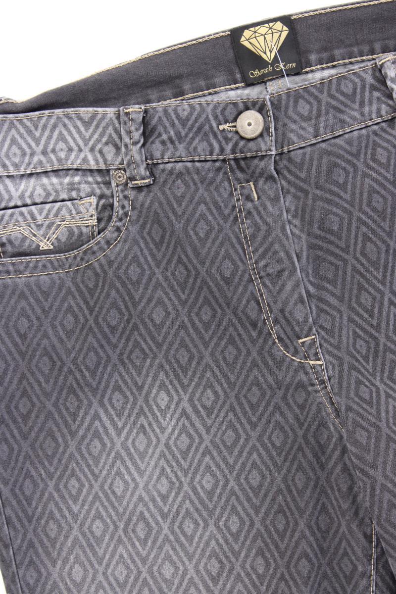 Sarah Kern Straight Jeans Gr. 42 grau aus Baumwolle - Image 2