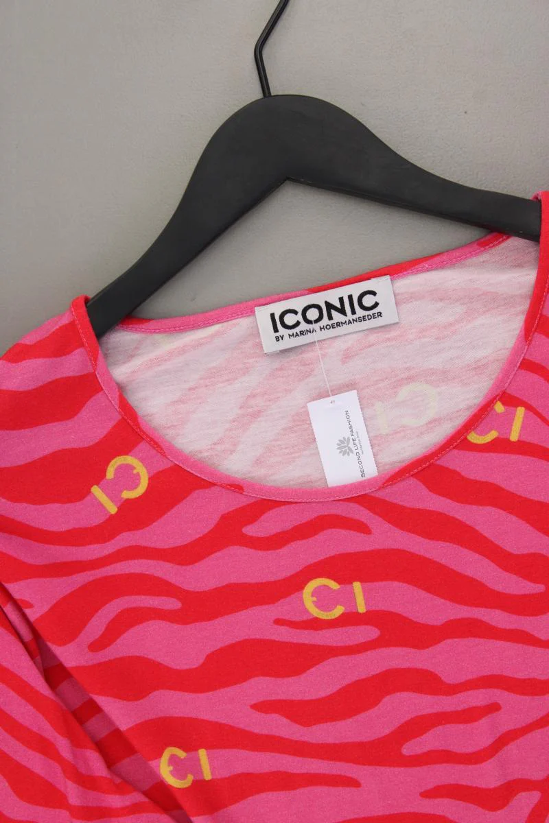 Iconic by Marina Hoermanseder Gr. 46 Langarm pink aus Viskose - Image 2