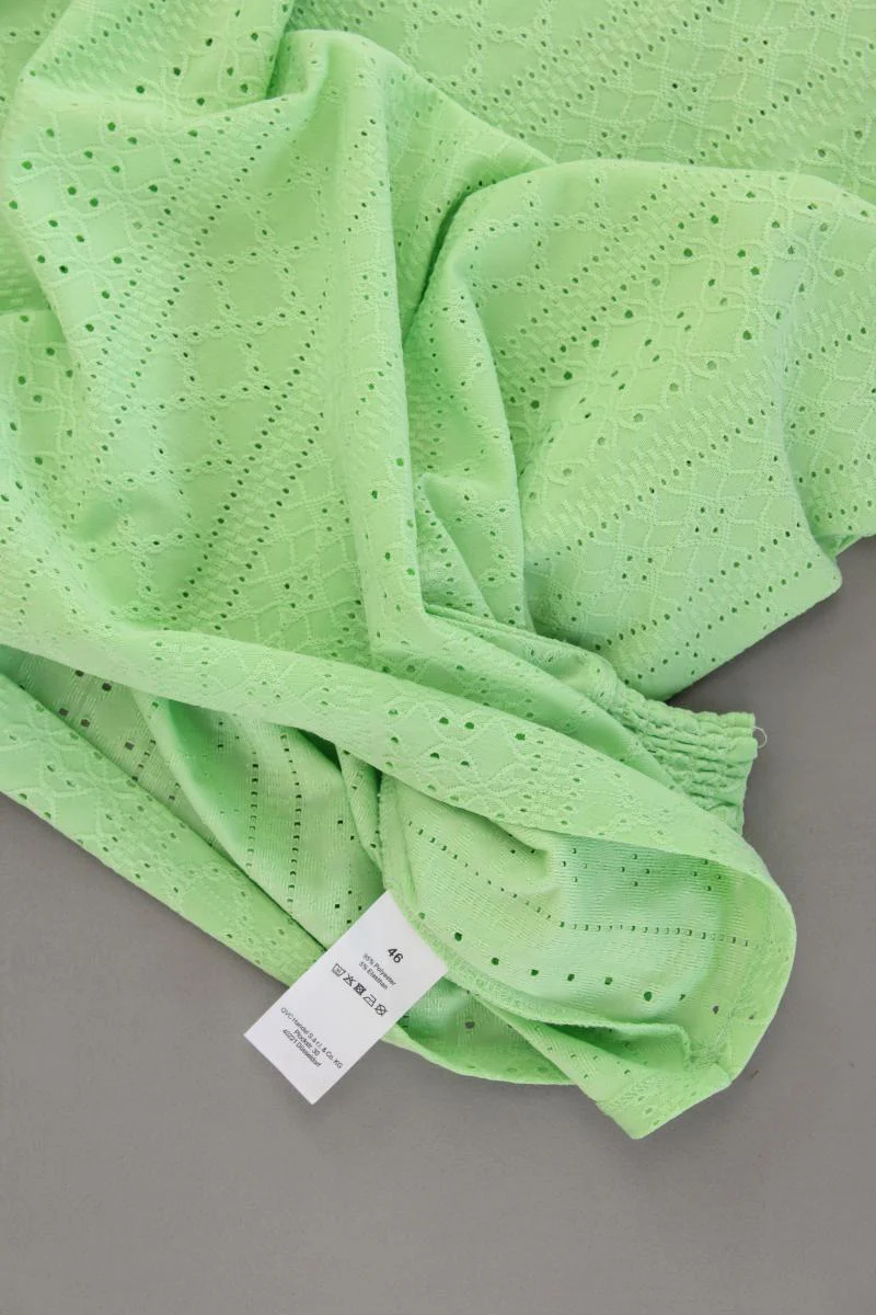 VA Milano Langarmbluse Gr. 46 neuwertig grün aus Polyester - Image 3