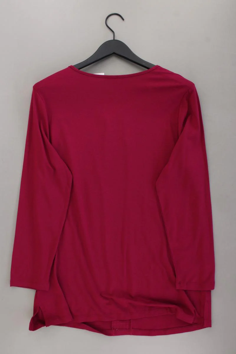 VA Milano Longsleeve-Shirt Gr. 44 neuwertig Langarm lila aus Viskose - Image 4