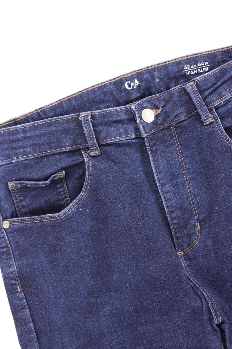 C&A Jeans Gr. 42 blau aus Baumwolle - Image 2