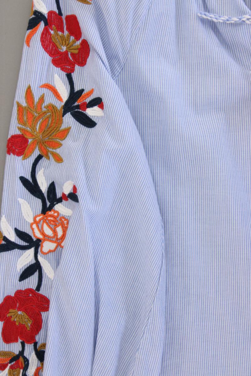 edc by Esprit Langarmbluse Gr. L gestreift neuwertig blau - Image 3