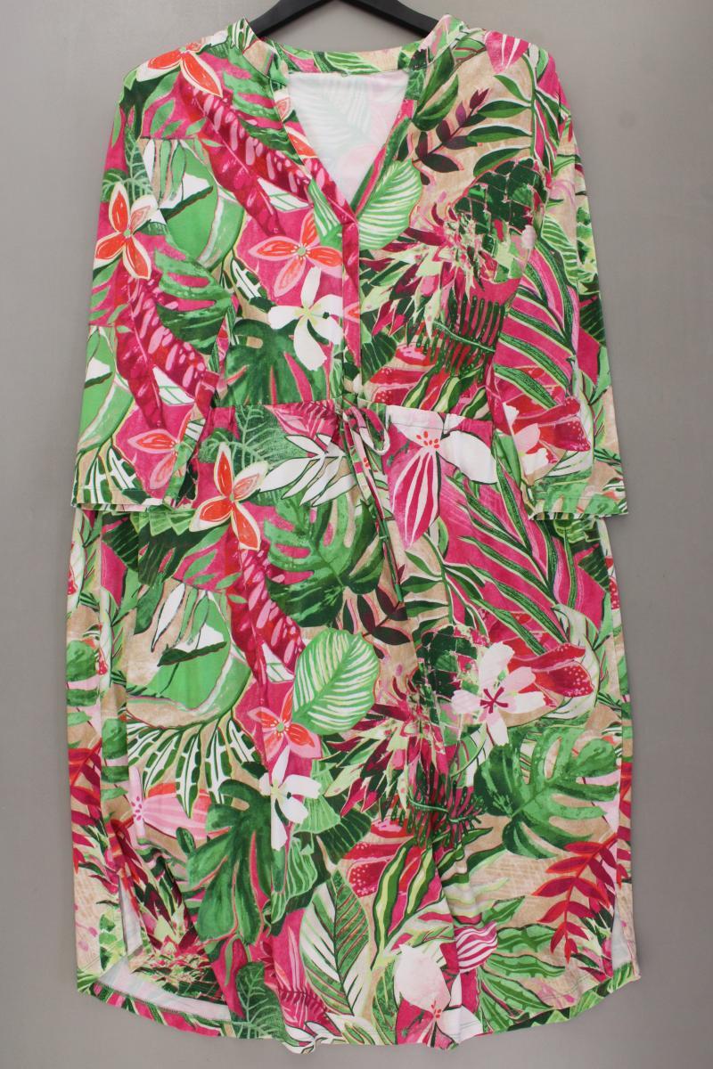 Gerry Weber Midikleid Gr. 48 3/4 Ärmel mehrfarbig