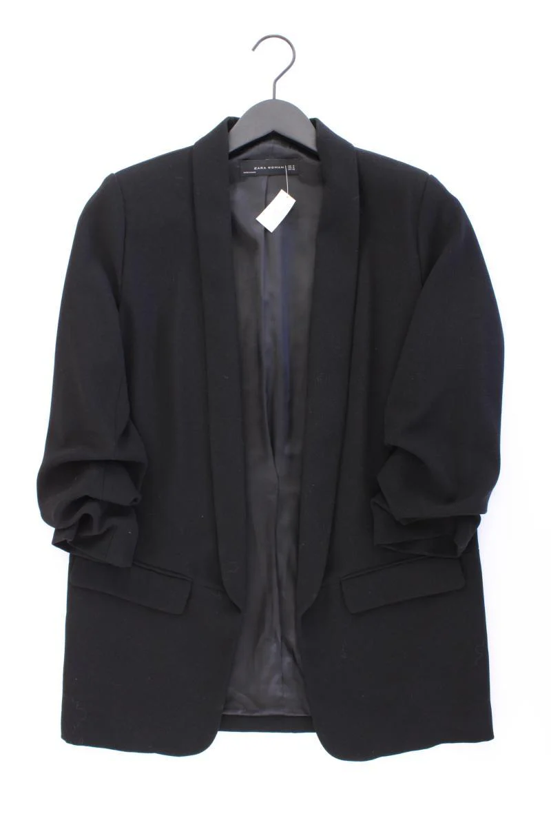 Zara Longblazer Gr. M schwarz aus Viskose
