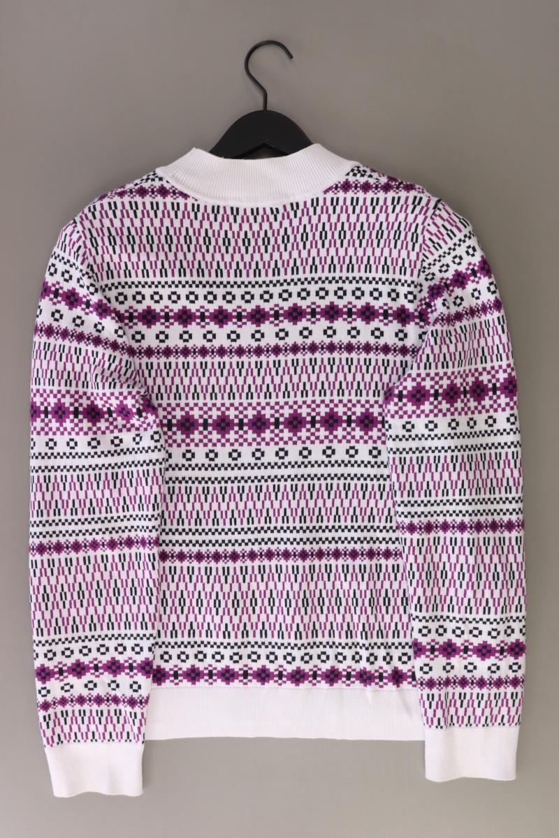 edc by Esprit Feinstrickpullover Gr. XXL geometrisches Muster weiß aus Baumwolle - Image 2