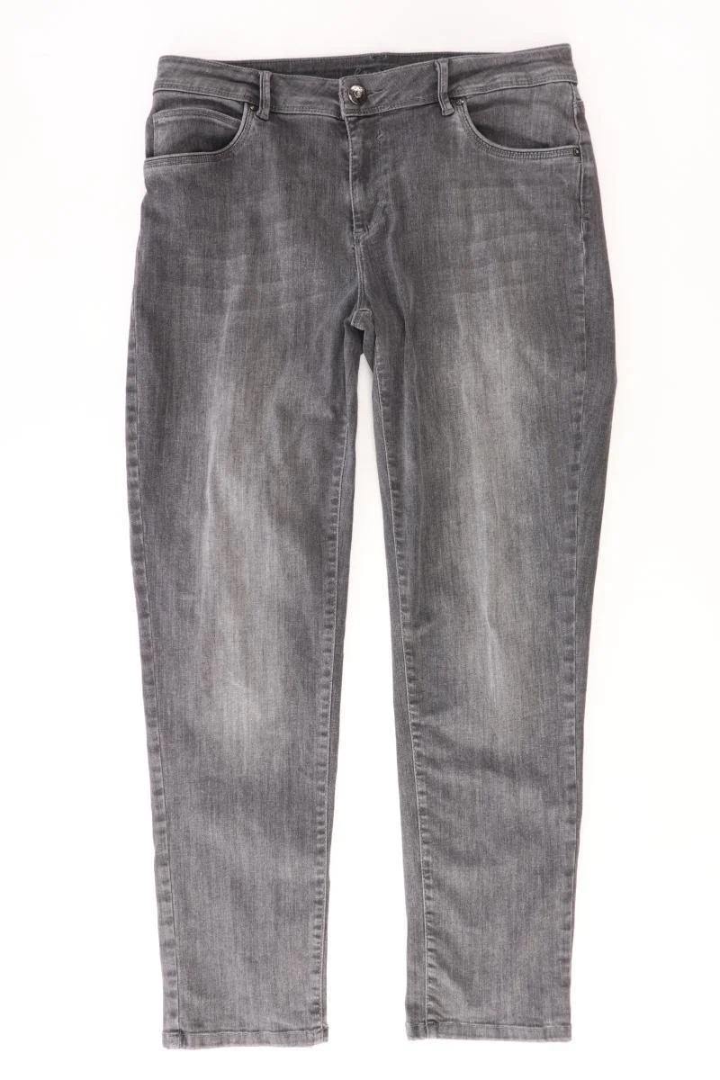 Lisa Tossa Straight Jeans Gr. 40 grau aus Baumwolle
