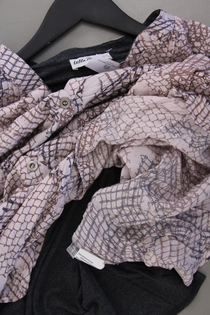 Ulla Popken Classic Bluse Gr. 50/52 3/4 Ärmel rosa aus Polyester - Image 3