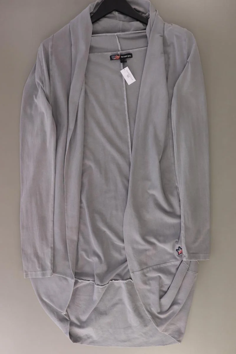 the same guy Cardigan Gr. L Langarm grau aus Baumwolle