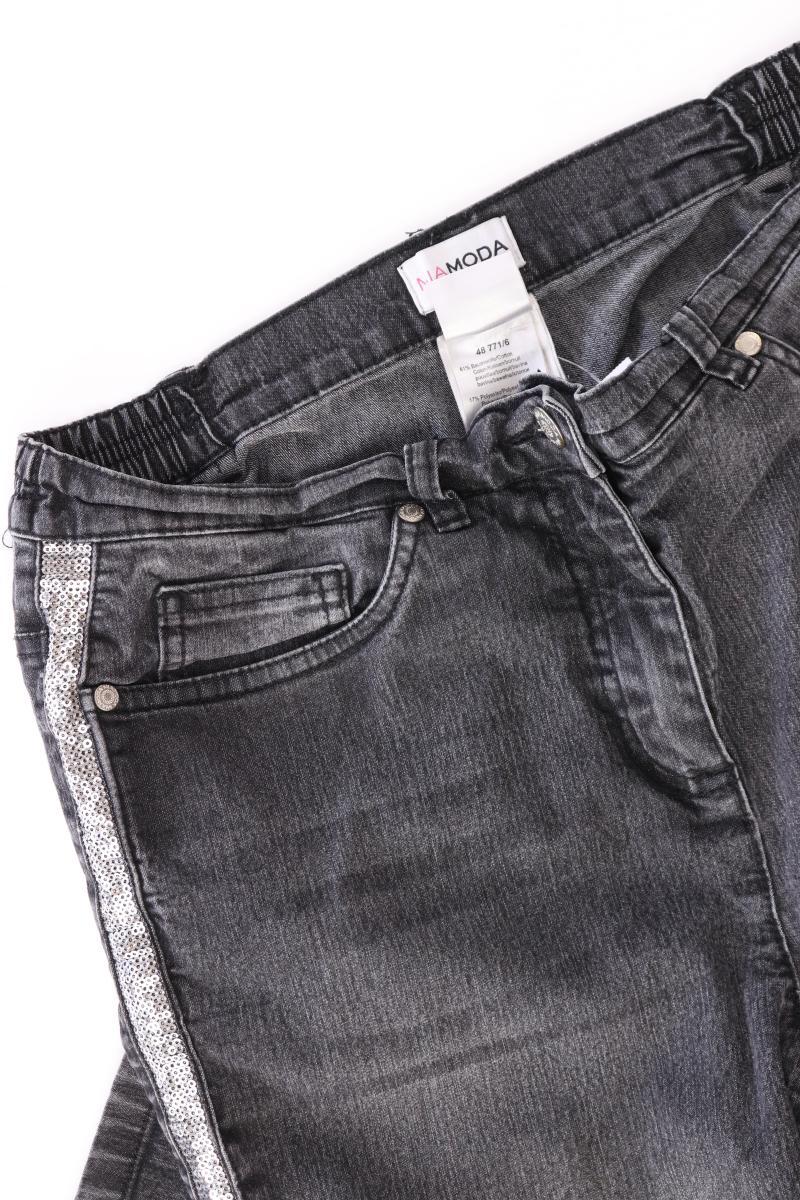 MiaModa Jeans Gr. 42 schwarz aus Baumwolle - Image 4
