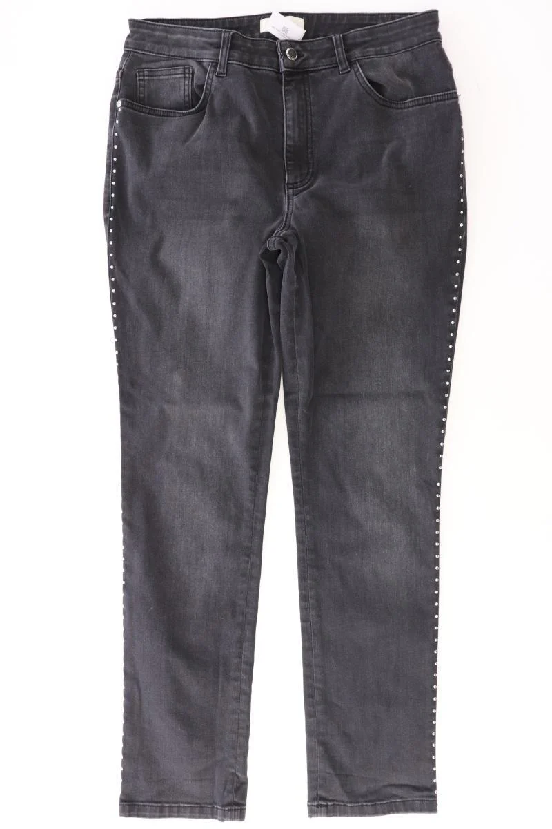 Pfeffinger Straight Jeans Gr. 42 grau aus Baumwolle