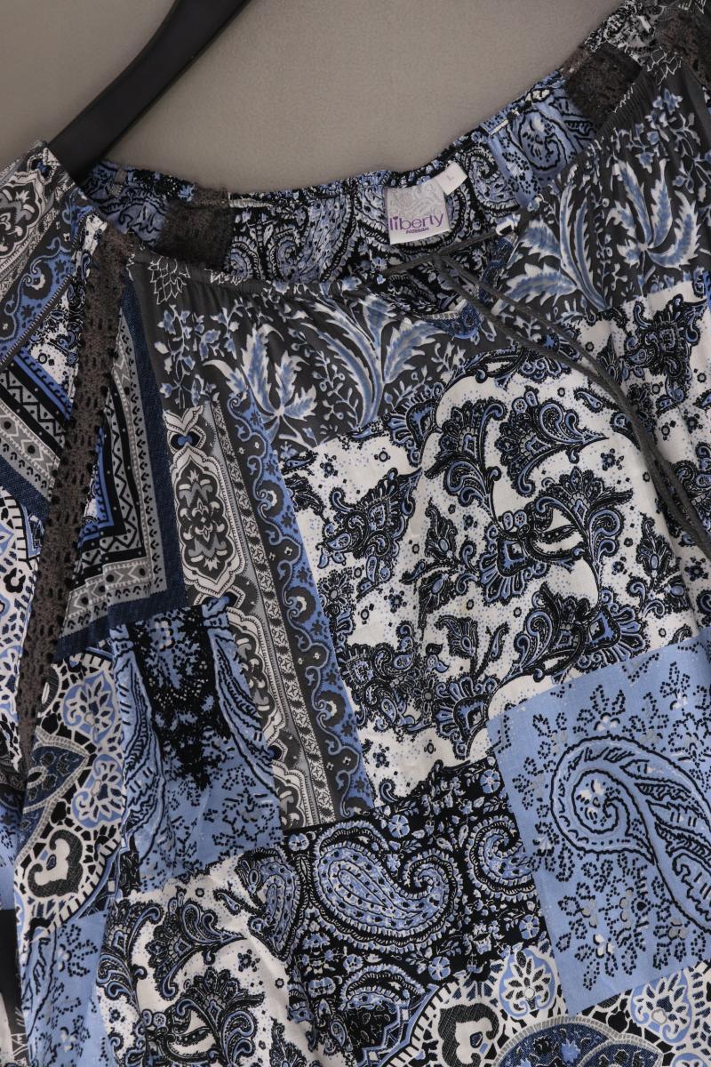 Liberty Regular Tunika Gr. L mit Paisleymuster blau aus Viskose - Image 4