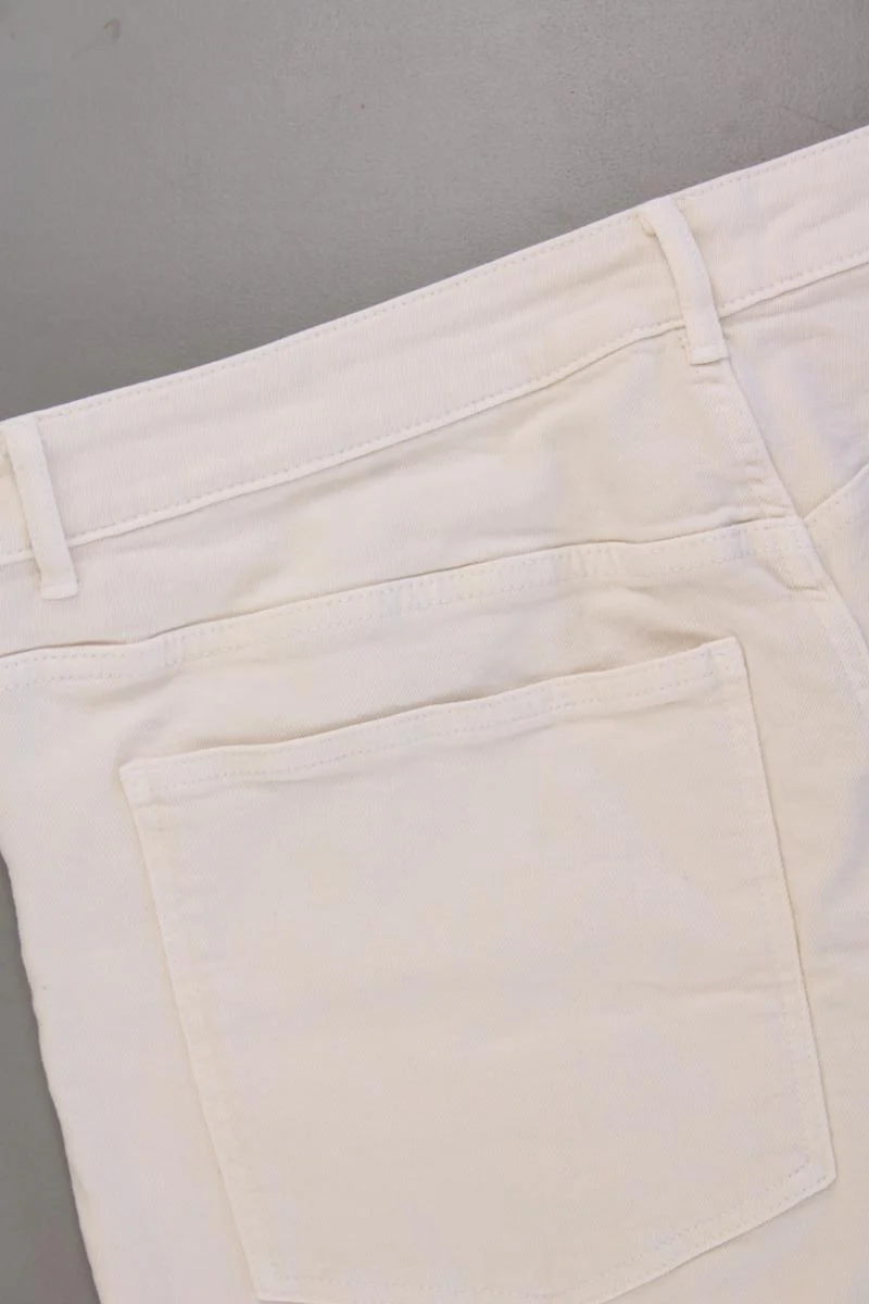 H&M Jeans Gr. 50 neuwertig creme aus Baumwolle - Image 3