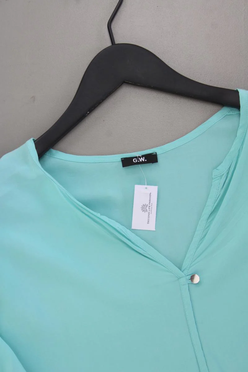 Gerry Weber Classic Bluse Gr. 46 3/4 Ärmel türkis - Image 2