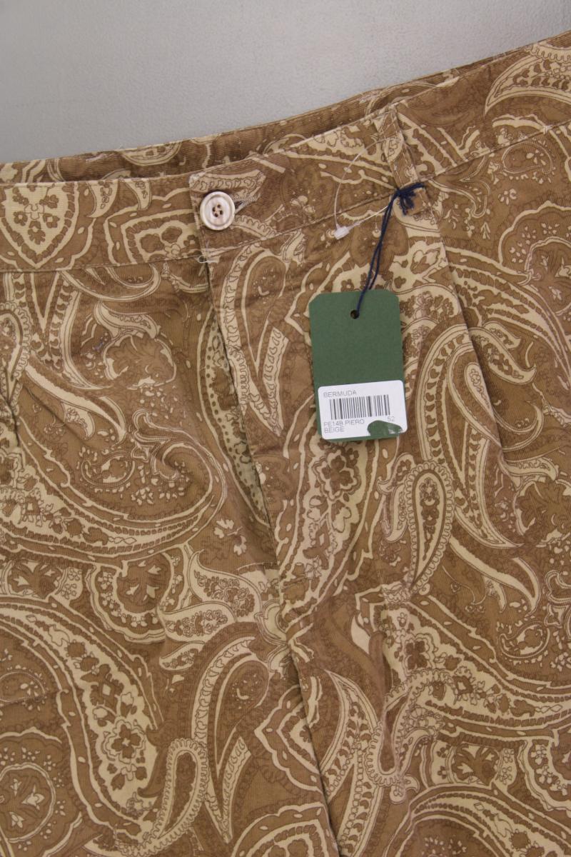 Gerard 1969 Shorts für Herren Gr. 52 mit Paisleymuster neu mit Etikett braun - Image 3