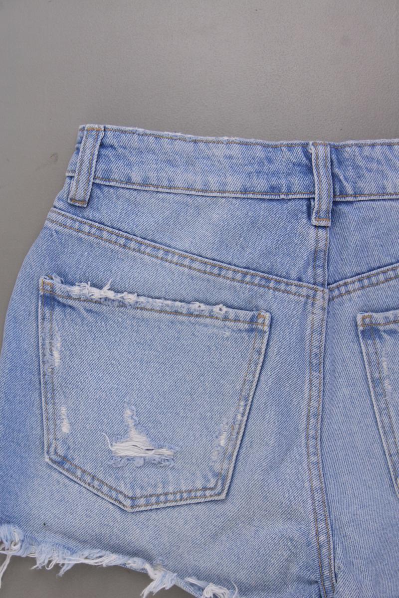 Zara Jeansshorts Gr. 32 blau aus Baumwolle - Image 3