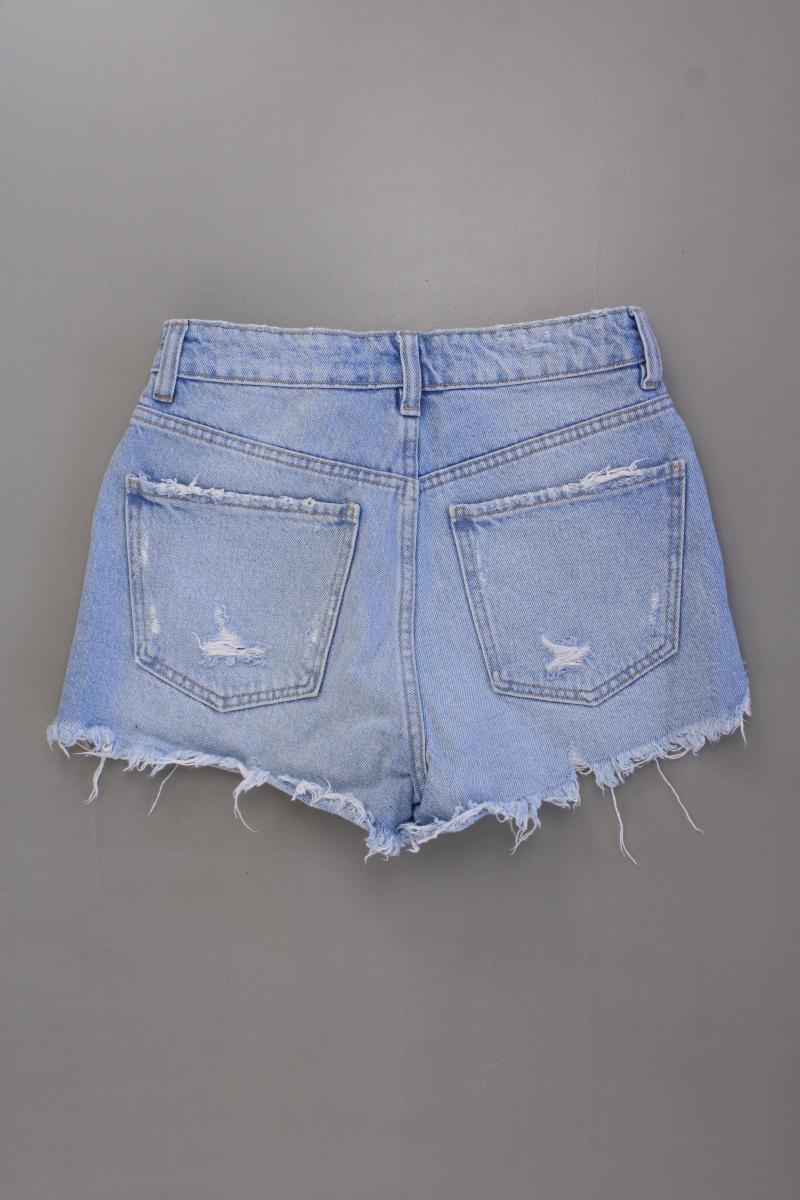 Zara Jeansshorts Gr. 32 blau aus Baumwolle - Image 4