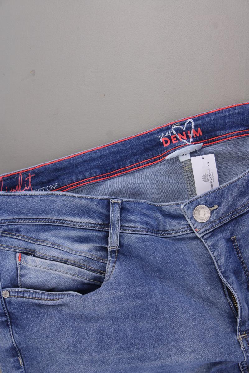 Street One 3/4 Jeans Gr. W36/L22 blau aus Baumwolle - Image 2