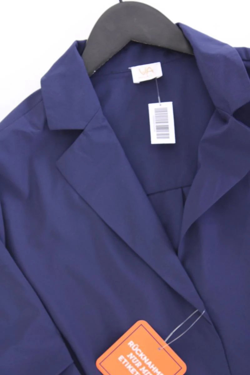 VA Milano Kurzarmbluse Gr. 46 neu mit Etikett blau aus Polyester - Image 2