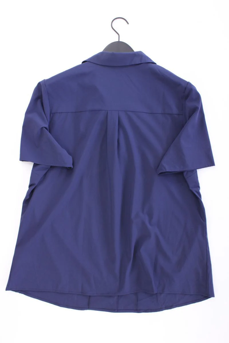 VA Milano Kurzarmbluse Gr. 46 neu mit Etikett blau aus Polyester - Image 4