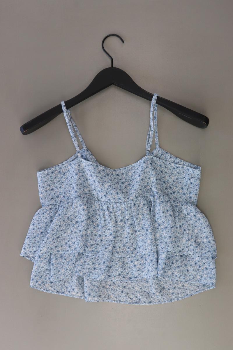 NA-KD x Pamela Top Gr. 36 mit Blumenmuster blau aus Polyester - Image 2