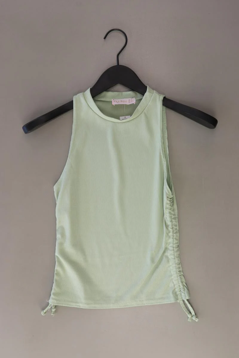Club L. Crop Top Gr. XS grün aus Polyester