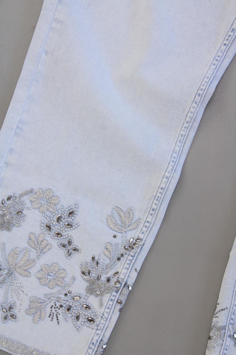 Monari Skinny Jeans Gr. 48 neuwertig blau - Image 3