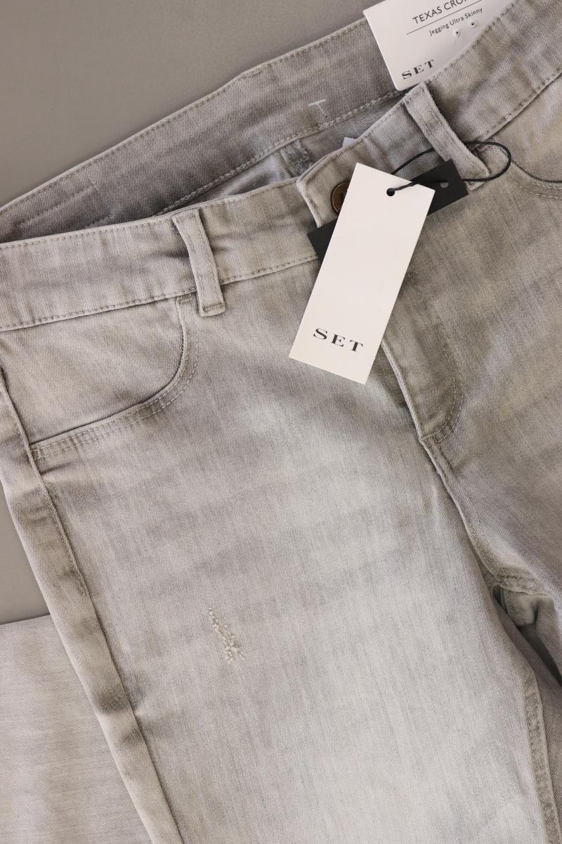 Set Jeggings Gr. 38 neu mit Etikett Neupreis: 119,0€! grau aus Baumwolle - Image 4