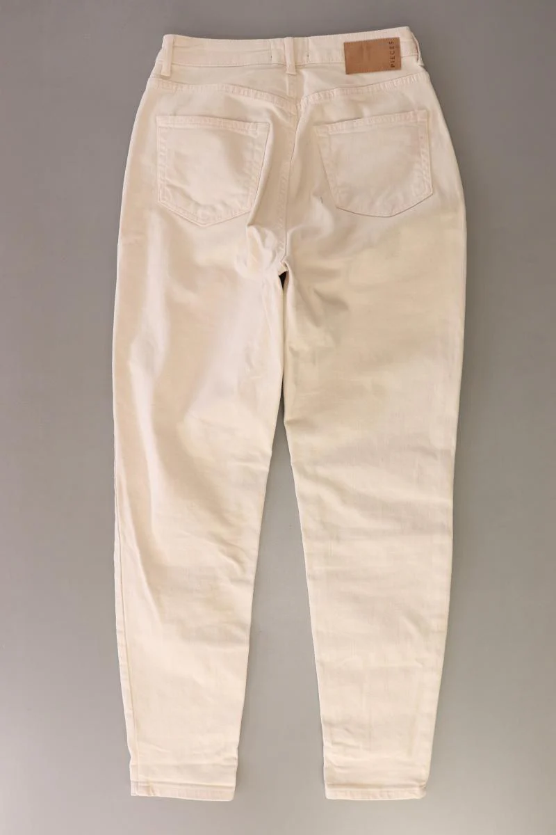 Pieces Mom Jeans Gr. M creme aus Baumwolle - Image 2