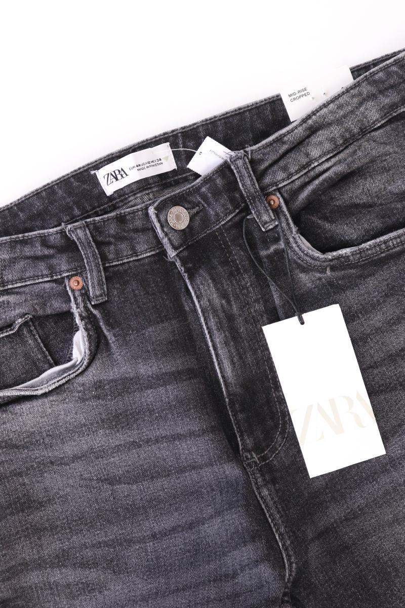 Zara Straight Jeans Gr. 44 neu mit Etikett Neupreis: 29,95€! grau aus Baumwolle - Image 4
