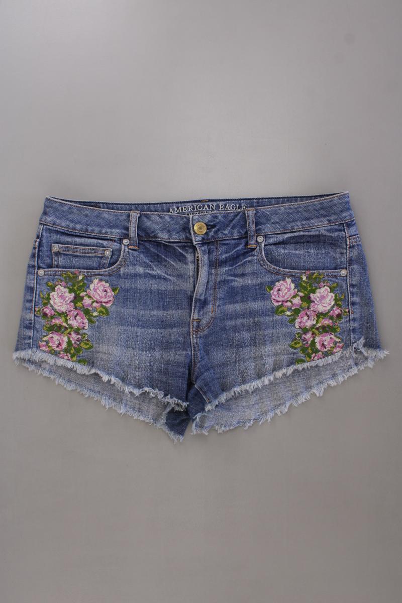 American Eagle Outfitters Jeansshorts Gr. US 12 (XL) blau aus Baumwolle