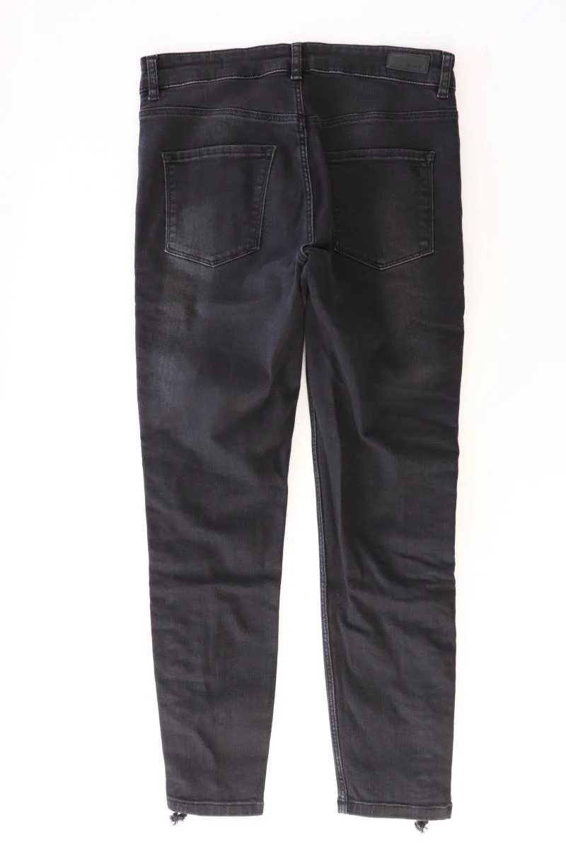 Set Straight Jeans Gr. 38 schwarz aus Baumwolle - Image 2