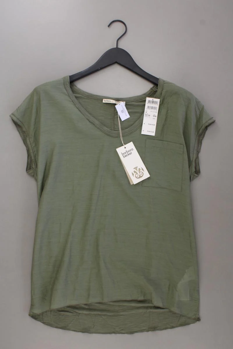 Barbara Becker Kurzarmbluse Gr. 36 neu mit Etikett Neupreis: 79,95€! olivgrün