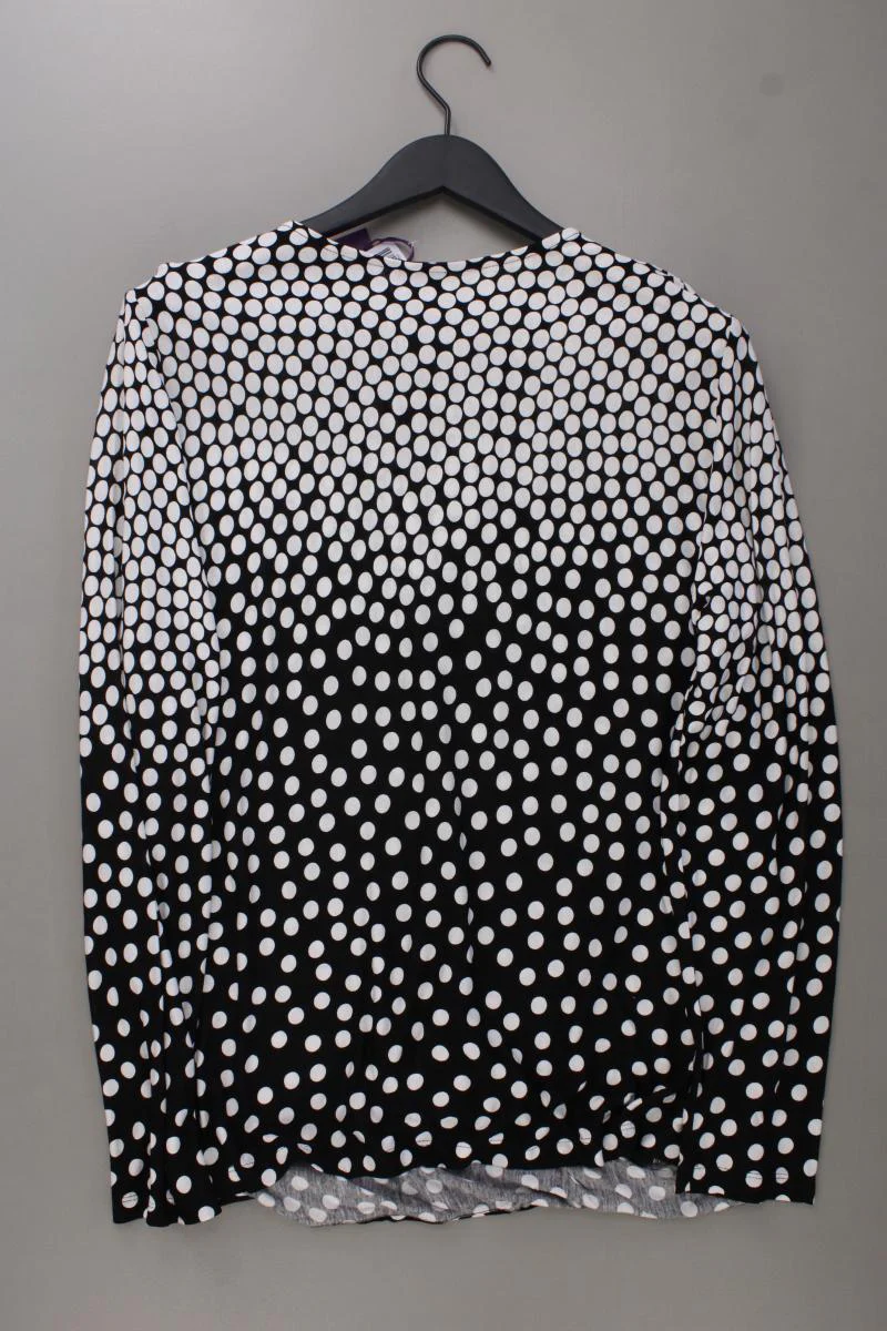 Lascana Printshirt Gr. 44/46 gepunktet neu mit Etikett Langarm schwarz - Image 4