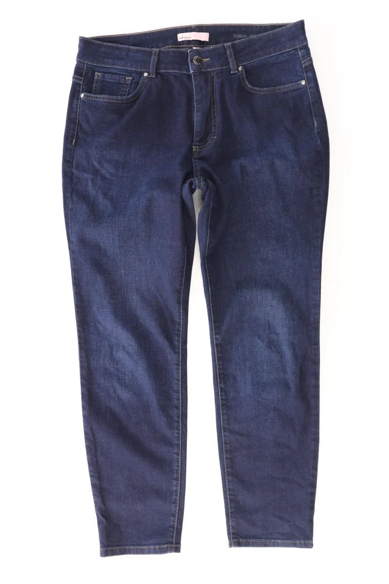Adagio Straight Jeans Gr. 40/L28 blau aus Baumwolle