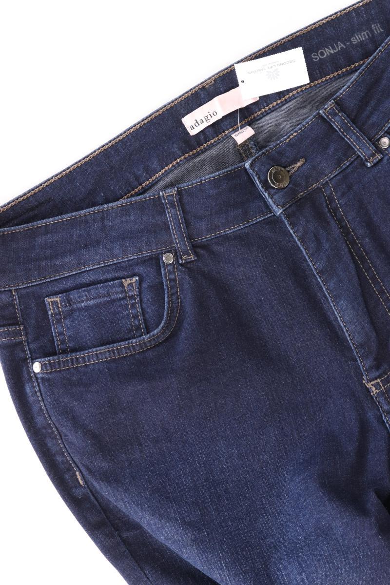Adagio Straight Jeans Gr. 40/L28 blau aus Baumwolle - Image 4