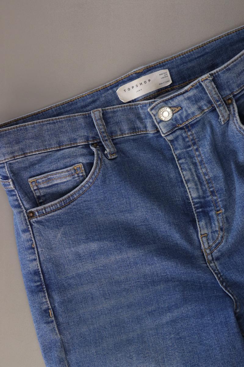 Topshop Skinny Jeans Gr. W30/L32 blau aus Baumwolle - Image 4