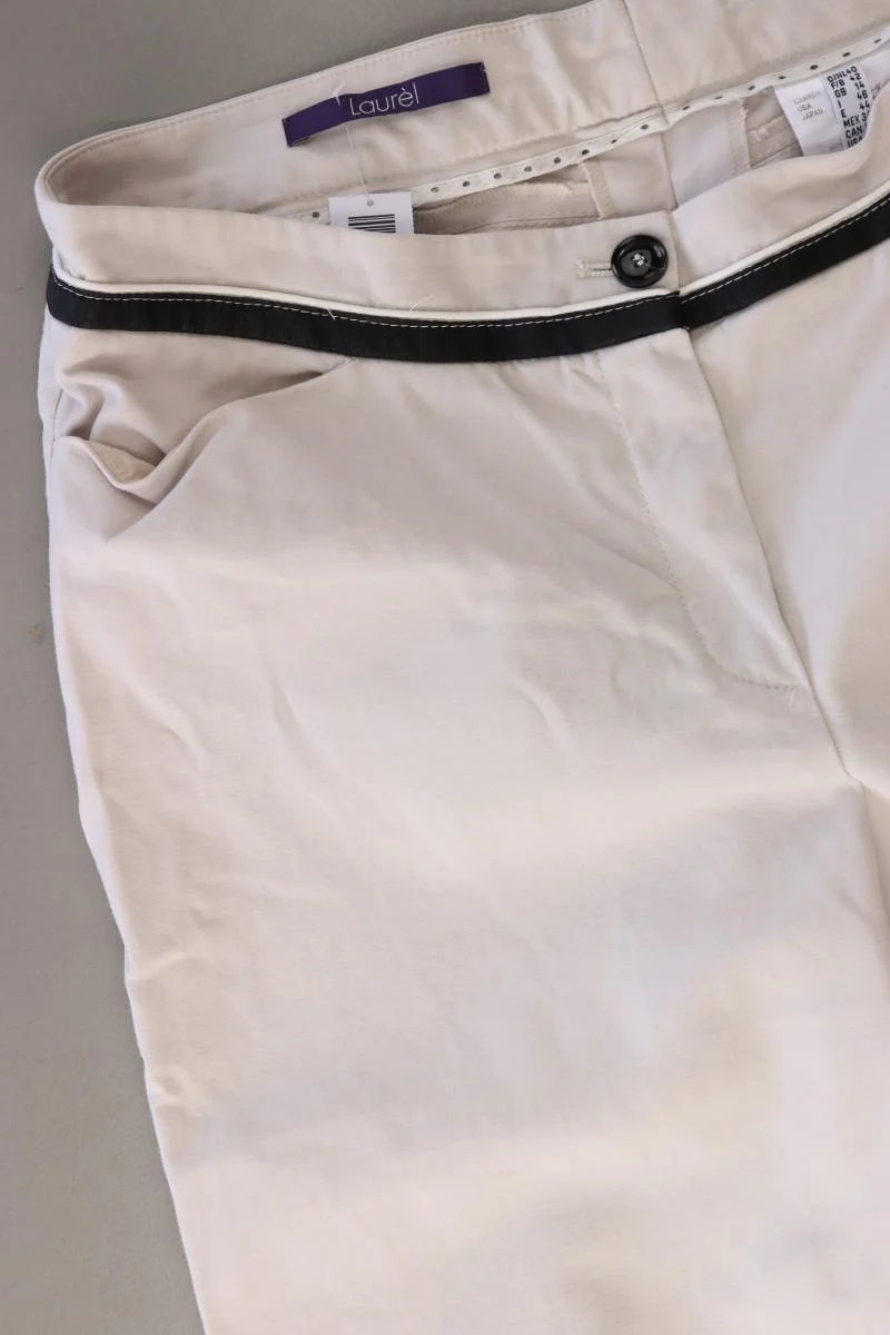 Laurèl Stoffhose Gr. 40 creme aus Baumwolle - Image 4