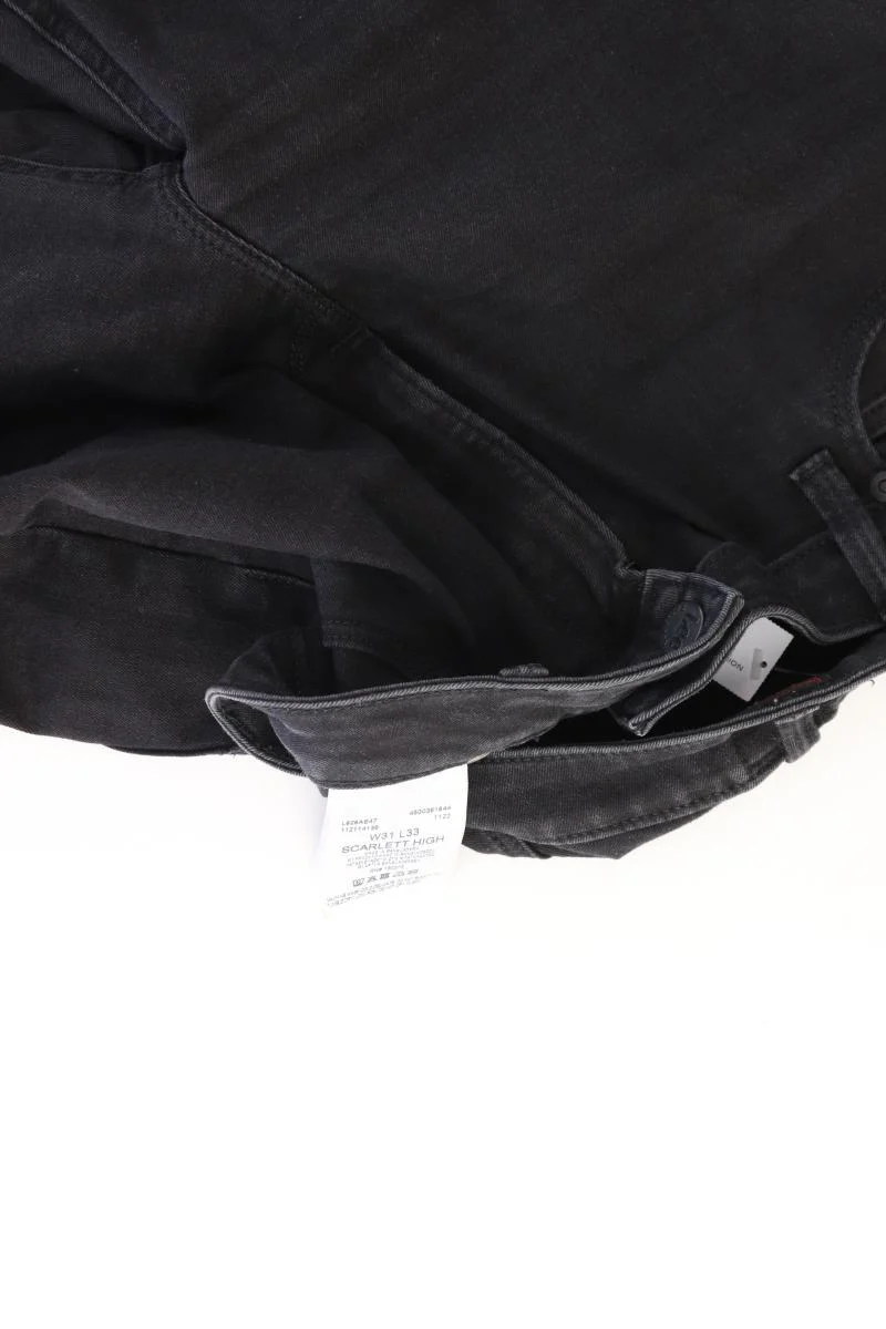 Lee Straight Jeans Gr. W31/L33 Modell Scarlett schwarz aus Baumwolle - Image 5